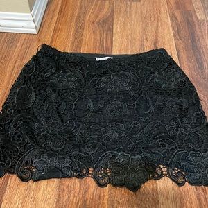 Impulse Macy’s Black Lace Skirt - 8